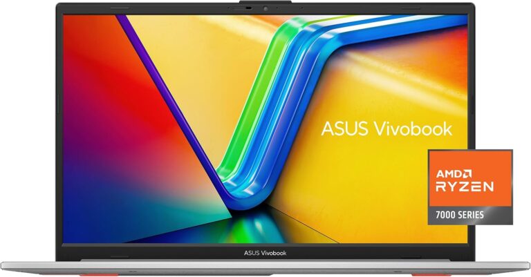 ASUS Vivobook Go – 15.6″ Slim Laptop, Ryzen 5, 512GB SSD