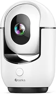 2K Pan/Tilt Security Camera – Indoor WiFi Camera with AI Motion Detection, Baby & Pet Monitoring