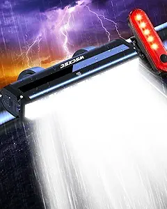 USB-C Rechargeable 1800LM Bike Light — Night Riding Safety