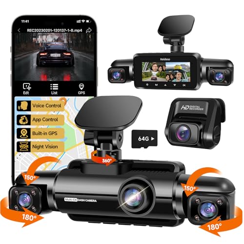 Ultimate 360° 4-Channel Dash Cam Review: Complete Car Security