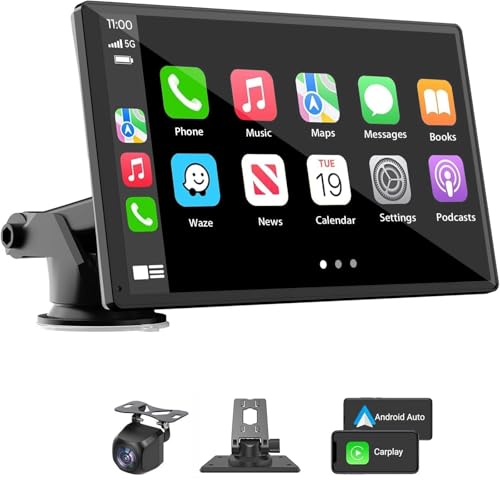 “Upgrade Any Car: The Ultimate 7-Inch Portable Wireless CarPlay Stereo Review”
