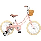 Beaumont Mini 16-Inch Kids Bike: Dual Brake, Basket, 4-6 Yrs
