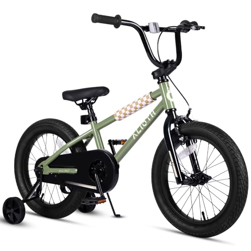 BMX Style Kids Bike 12-16 Inch: Dual Brake & Steel Frame